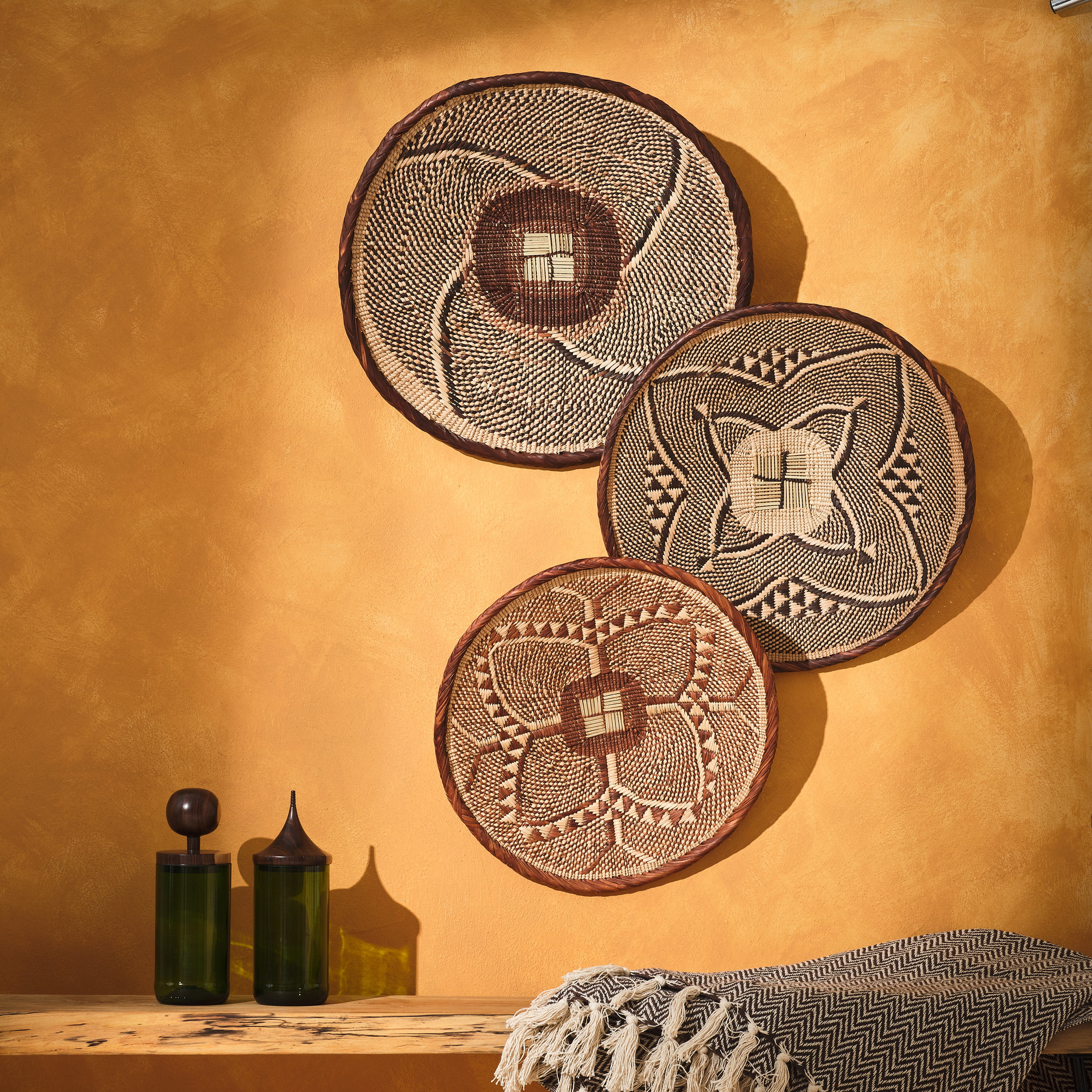 Ethical African Wall baskets Karakorum Ethical Home Decor 8