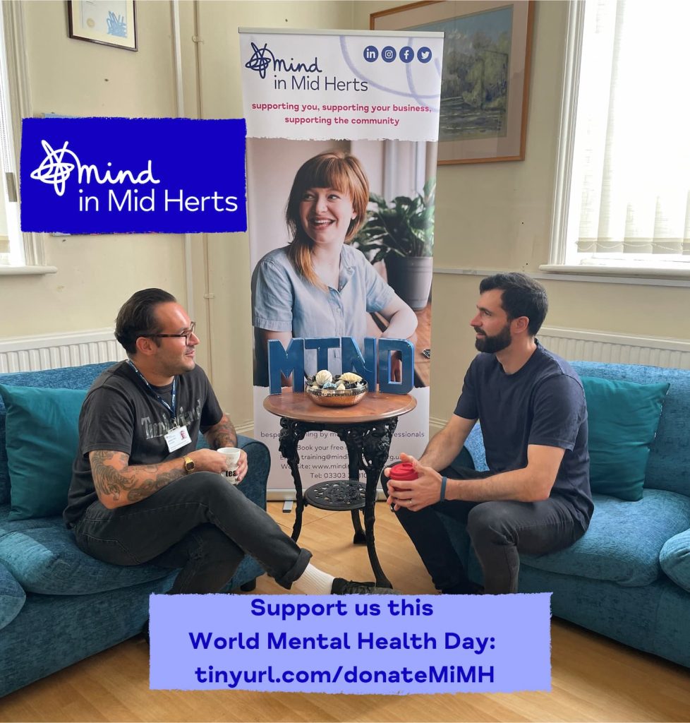 Guest Blog Post: Mind in Mid Herts for World Mental Health Day 2022 1 world mental health day partnership mind two shoes creative